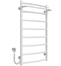 Електрична сушарка для рушників Deffi Класик N П8 500х900 ліве підключення білий C.KN.90.50.8.E.W.L.5