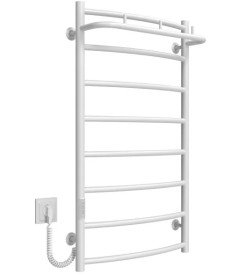 Електрична сушарка для рушників Deffi Класик N П8 500х900 ліве підключення WD03 білий C.KN.90.50.8.E.W.L.1