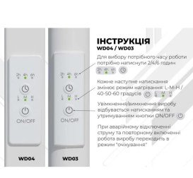 Електрична сушарка для рушників Deffi Класик N П8 500х900 праве підключення WD03 білий C.KN.90.50.8.E.W.R.1