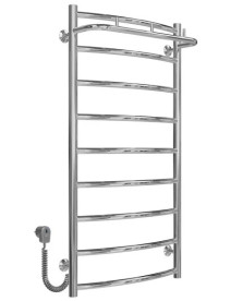 Электрический полотенцесушитель Deffi Классик N П9 500х1000 левое подключение хром C.KN.100.50.9.E.C.L.5