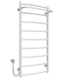 Электрический полотенцесушитель Deffi Классик N П9 500х1000 левое подключение белый C.KN.100.50.9.E.W.L.5