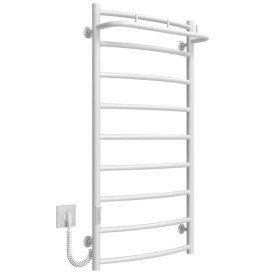 Електрична сушарка для рушників Deffi Класик N П9 500х1000 ліве підключення WD03 білий C.KN.100.50.9.E.W.L.1