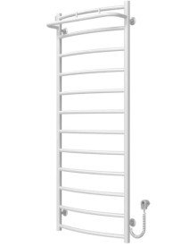 Электрический полотенцесушитель Deffi Классик N П12 500х1300 правое подключение белый C.KN.130.50.12.E.W.R.5
