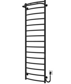 Электрический полотенцесушитель Deffi Классик N П15 500х1600 правое подключение JD03 черный C.KN.160.50.15.E.B.R.1