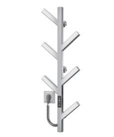 Электрический полотенцесушитель Deffi Kir П6 800 левое подключение JD04 хром A.KR.80.6.E.C.U.2