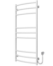 Электрический полотенцесушитель Deffi Классик Элит П9 500х1100 правое подключение EF16 белый D.KE.110.50.9.E.W.R.5