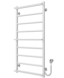 Электрический полотенцесушитель Deffi Ladder П9 500х1000 правое подключение белый C.LK.100.50.9.E.W.L.5