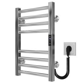 Электрический полотенцесушитель Deffi Lima П8 300х500 правое подключение JD04 хром A.LI.50.30.8.E.C.R.2