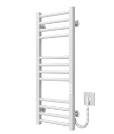 Электрический полотенцесушитель Deffi Lima П12 400х800 правое подключение WD04 белый A.LI.80.40.12.E.W.R.4
