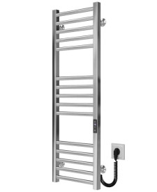 Электрический полотенцесушитель Deffi Lima П15 400х1000 правое подключение JD04 хром A.LI.100.40.15.E.C.R.2
