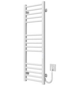 Електрична сушарка для рушників Deffi Lima П15 400х1000 праве підключення WD04 білий A.LI.100.40.15.E.W.R.4