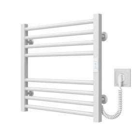 Электрический полотенцесушитель Deffi Lima П8 500х500 правое подключение WD04 белый A.LI.50.50.8.E.W.R.4