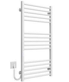 Электрический полотенцесушитель Deffi Lima П15 600х1000 левое подключение WD04 белый A.LI.100.60.15.E.W.L.4