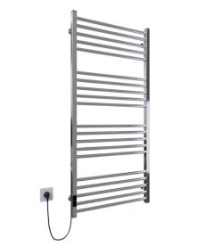 Электрический полотенцесушитель Deffi Lima П20 600х1300 левое подключение JD04 хром A.LI.130.60.20.E.C.L.2