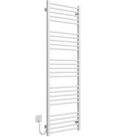 Електрична сушарка для рушників Deffi Lima П25 600х1600 ліве підключення WD04 білий A.LI.160.60.25.E.W.L.4