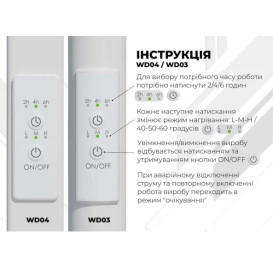 Электрический полотенцесушитель Deffi Lotos П4 400х500 правое подключение WD04 белый A.LO.50.40.4.E.W.R.4