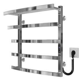 Електрична сушарка для рушників Deffi Lotos П5 400х600 праве підключення JD04 хром A.LO.60.40.5.E.C.R.2