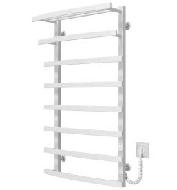 Электрический полотенцесушитель Deffi Lotos П8 500х1000 правое подключение WD04 белый A.LO.100.50.8.E.W.R.4