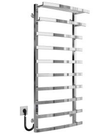 Электрический полотенцесушитель Deffi Lotos П10 500х1200 левое подключение JD04 хром A.LO.120.50.10.E.C.L.2