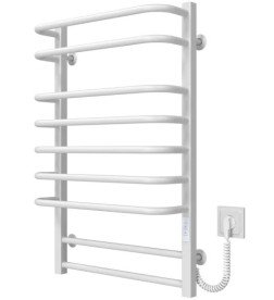 Електрична сушарка для рушників Deffi Lux П9 400х800 праве підключення WD04 білий A.LU.80.40.9.E.W.R.4