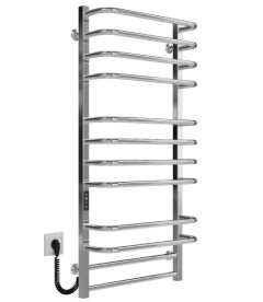 Електрична сушарка для рушників Deffi Lux П12 500х1100 ліве підключення JD04 хром A.LU.110.50.12.E.C.L.2