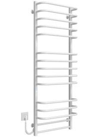 Електрична сушарка для рушників Deffi Lux П15 500х1400 ліве підключення WD04 білий A.LU.140.50.15.E.W.L.4