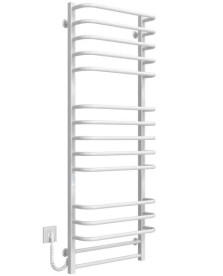 Электрический полотенцесушитель Deffi Lux П15 500х1400 левое подключение WD04 белый A.LU.140.50.15.E.W.L.4