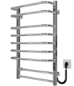 Електрична сушарка для рушників Deffi Lux П9 600х800 праве підключення JD04 хром A.LU.80.60.9.E.C.R.2