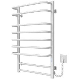 Электрический полотенцесушитель Deffi Lux П9 600х800 правое подключение WD04 белый A.LU.80.60.9.E.W.R.4