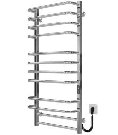 Электрический полотенцесушитель Deffi Lux П12 600х1100 правое подключение JD04 хром A.LU.110.60.12.E.C.R.2