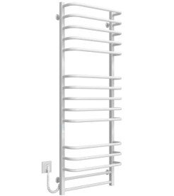 Електрична сушарка для рушників Deffi Lux П15 600х1400 ліве підключення WD04 білий A.LU.140.60.15.E.W.L.4