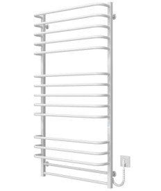 Электрический полотенцесушитель Deffi Lux П15 700х1400 правое подключение WD04 белый A.LU.140.70.15.E.W.R.4