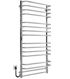 Электрический полотенцесушитель Deffi Lux П16 700х1500 левое подключение JD04 хром A.LU.150.70.16.E.C.L.2