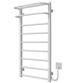 Электрический полотенцесушитель Deffi Lux Hotel П9 400х1000 правое подключение WD04 белый A.LH.100.40.9.E.W.R.4