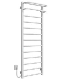 Электрический полотенцесушитель Deffi Lux Hotel П13 400х1400 левое подключение WD04 белый A.LH.140.40.13.E.W.L.4