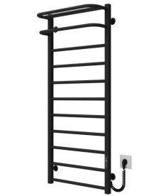 Электрический полотенцесушитель Deffi Lux Hotel П11 600х1200 правое подключение JD04 черный A.LH.120.60.11.E.B.R.2