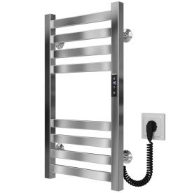 Електрична сушарка для рушників Deffi Magnus П8 200х600 праве підключення JD04 хром A.MA.60.20.8.E.C.R.2