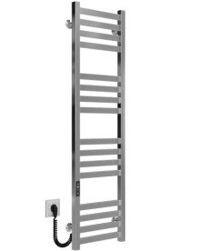 Электрический полотенцесушитель Deffi Magnus П16 200х1200 левое подключение JD04 хром A.MA.120.20.16.E.C.L.2