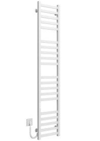 Электрический полотенцесушитель Deffi Magnus П20 200х1600 левое подключение WD04 белый A.MA.160.20.20.E.W.L.4
