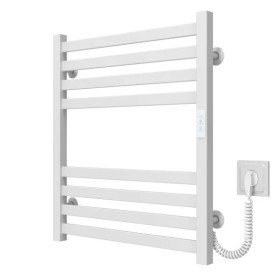 Електрична сушарка для рушників Deffi Magnus П8 500х600 праве підключення WD04 білий A.MA.60.50.8.E.W.R.4