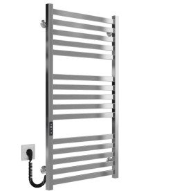 Електрична сушарка для рушників Deffi Magnus П15 500х1000 ліве підключення JD04 хром A.MA.100.50.15.E.C.L.2