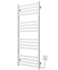 Электрический полотенцесушитель Deffi Magnus П16 500х1200 правое подключение WD04 белый A.MA.120.50.16.E.W.R.4