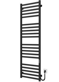 Електрична сушарка для рушників Deffi Magnus П20 500х1600 праве підключення JD04 чорний A.MA.160.50.20.E.B.R.2