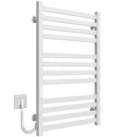 Электрический полотенцесушитель Deffi Magnus П12 600х800 левое подключение WD04 белый A.MA.80.60.12.E.W.L.4