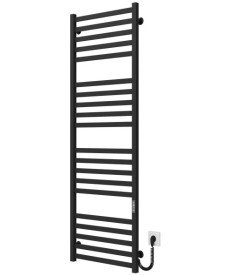 Электрический полотенцесушитель Deffi Magnus П20 600х1600 правое подключение JD04 черный A.MA.160.60.20.E.B.R.2