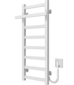 Електрична сушарка для рушників Deffi Nicole П8 300х800 правильне підключення WD04 білий A.NI.80.30.8.E.W.R.4