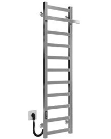 Электрический полотенцесушитель Deffi Nicolе П11 300х1200 левое подключение JD04 хром A.NI.120.30.11.E.C.L.2
