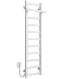 Електрична сушарка для рушників Deffi Nicole П11 300х1200 ліве підключення WD04 білий A.NI.120.30.11.E.W.L.4