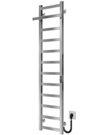 Електрична сушарка для рушників Deffi Nicole П12 300х1400 праве підключення JD04 хром A.NI.140.30.12.E.C.R.2