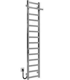 Электрический полотенцесушитель Deffi Nicolе П14 300х1600 левое подключение JD04 хром A.NI.160.30.14.E.C.L.2